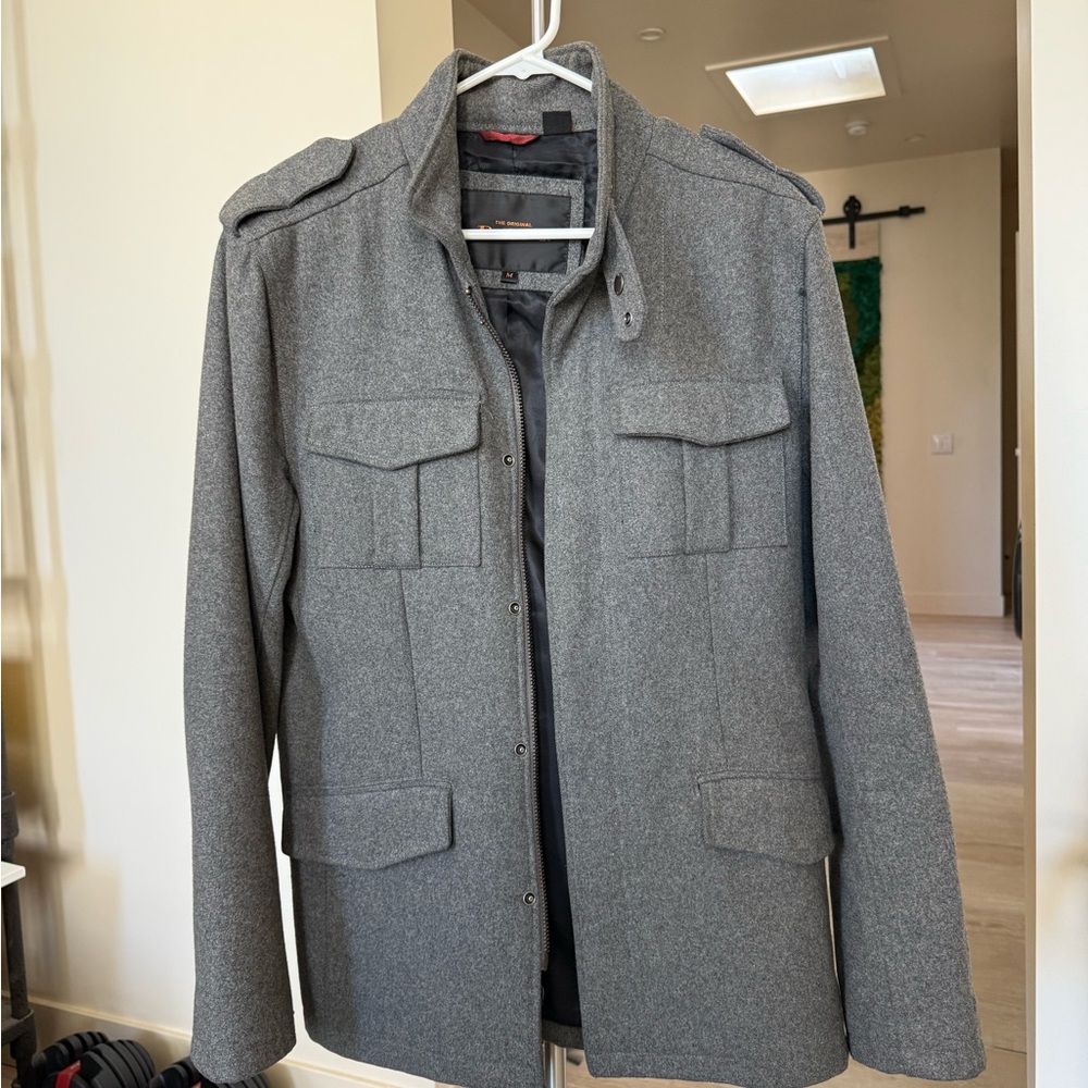 Ben Sherman Wool Military Jacket